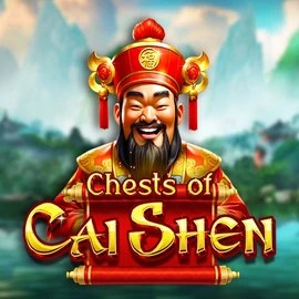 Chests of Cai Shen online game logo by Pragmatic Play on spinits.at