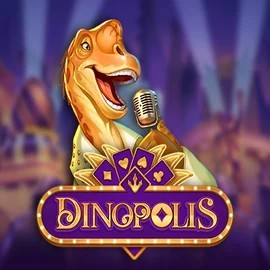 Dinopolis slot visual from Push Gaming available on spinits.at